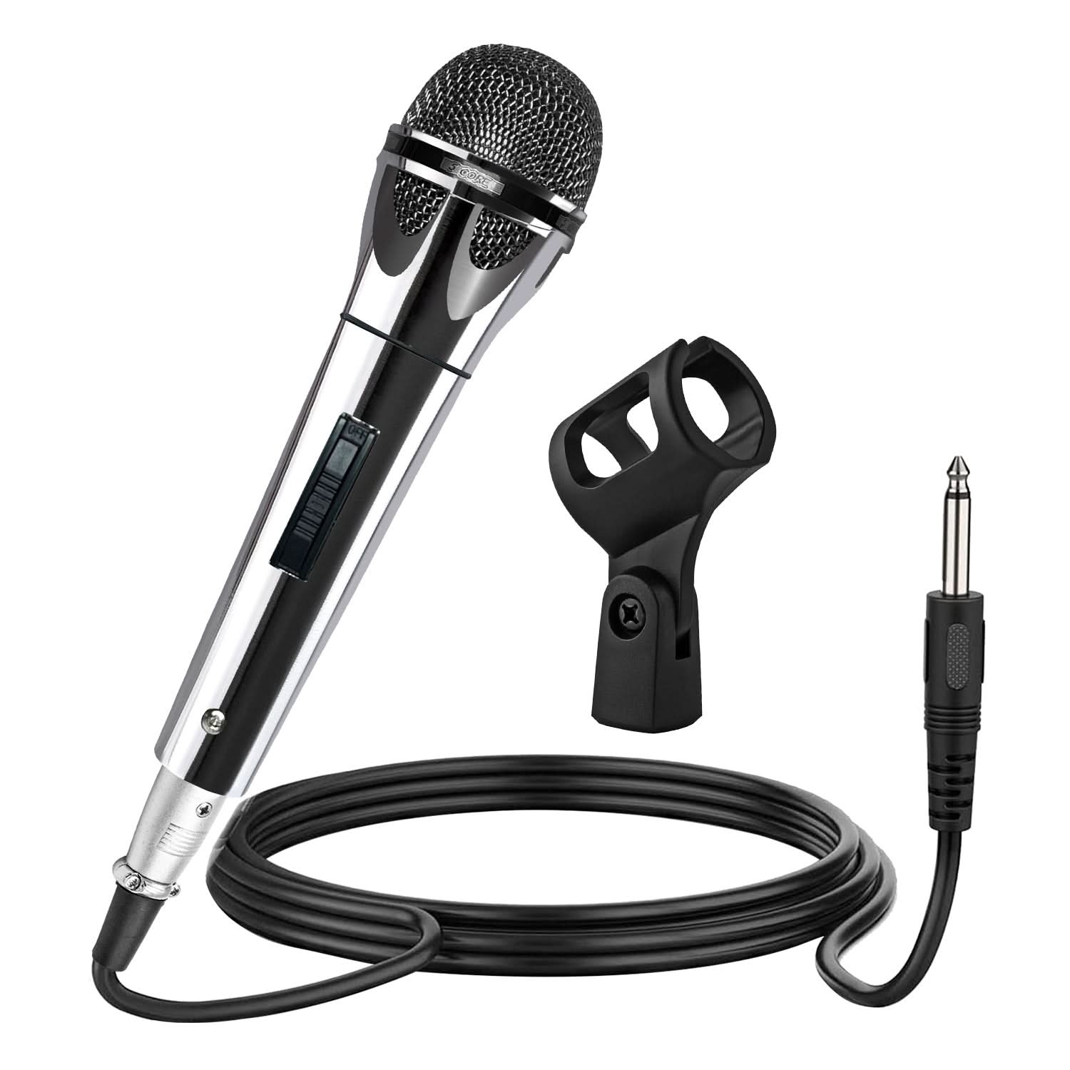 Shure Mic Sm58 - 5 Core XLR Microphone Dynamic Mic