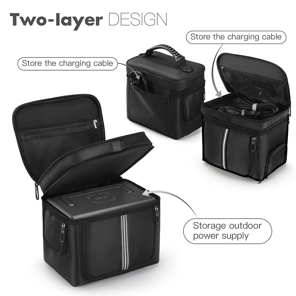 Battery Case Storage - Portable Travel Case Waterproof Power Station