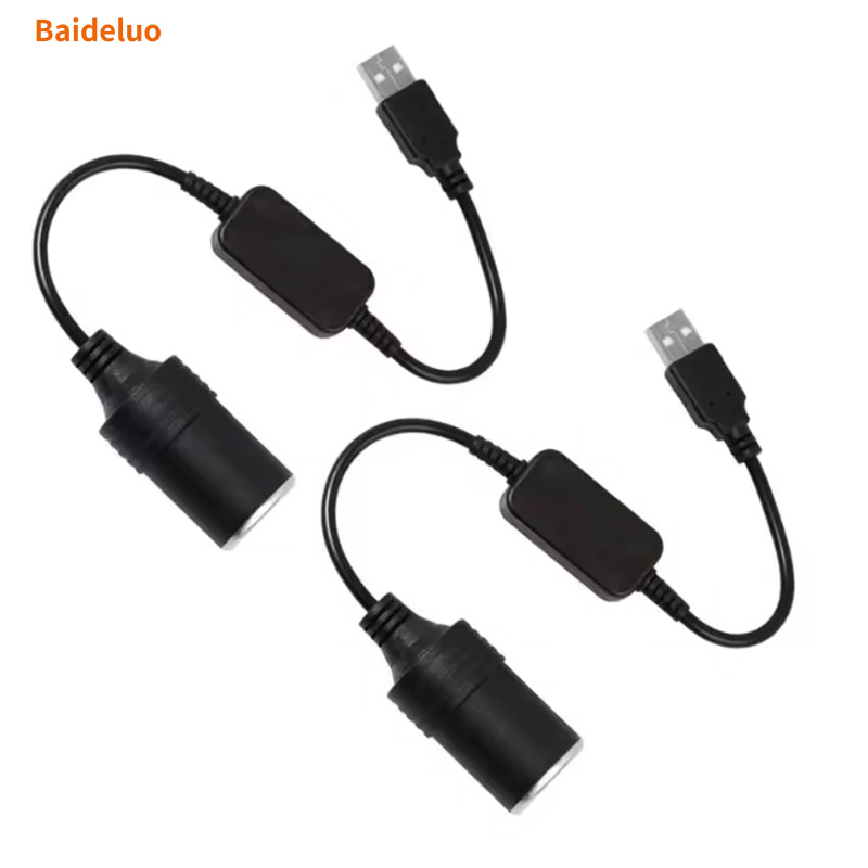 1pc 5V 2A USB To 12V Cigarette - Accessories For Vaping recension och pris