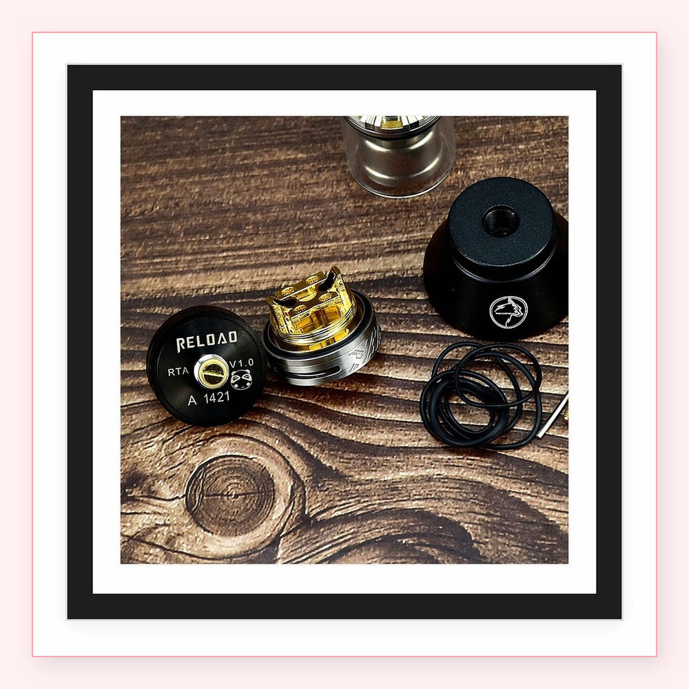 ReLoad RTA 24mm 3.5ml Top Fill - Accessories For Vaping recension och pris