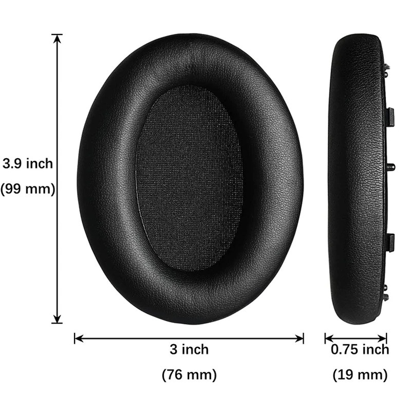 Leather Replacement Earpads an - Sony Headphone Wh-1000Xm4 recension och pris
