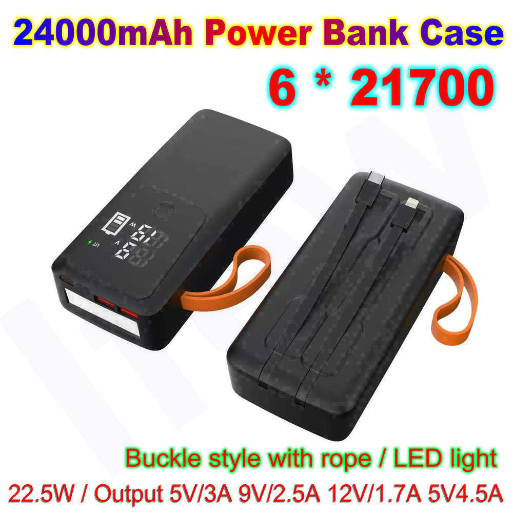 21700 Battery Power Bank Housi - Battery Case Storage recension och pris