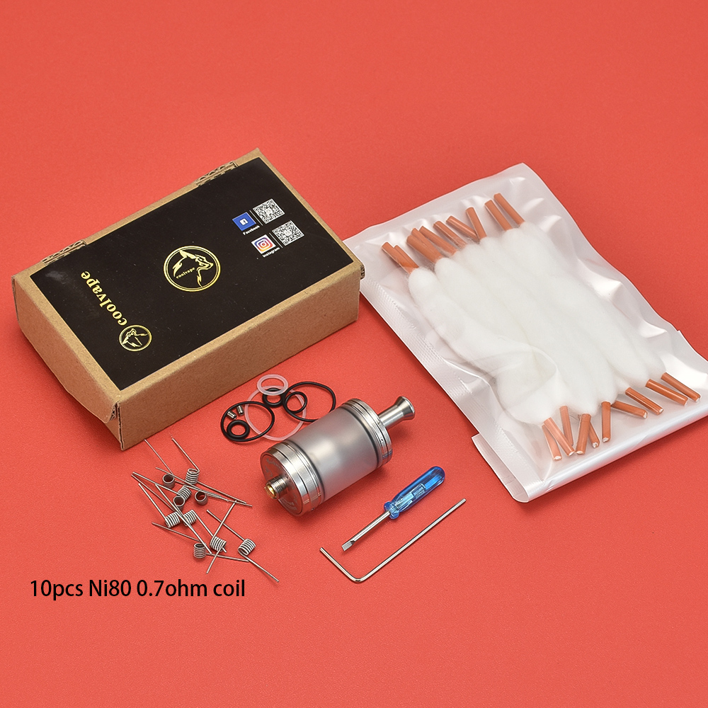 Taifun GTR RTA 23mm MTL Single - Vape Coil Replacement recension och pris