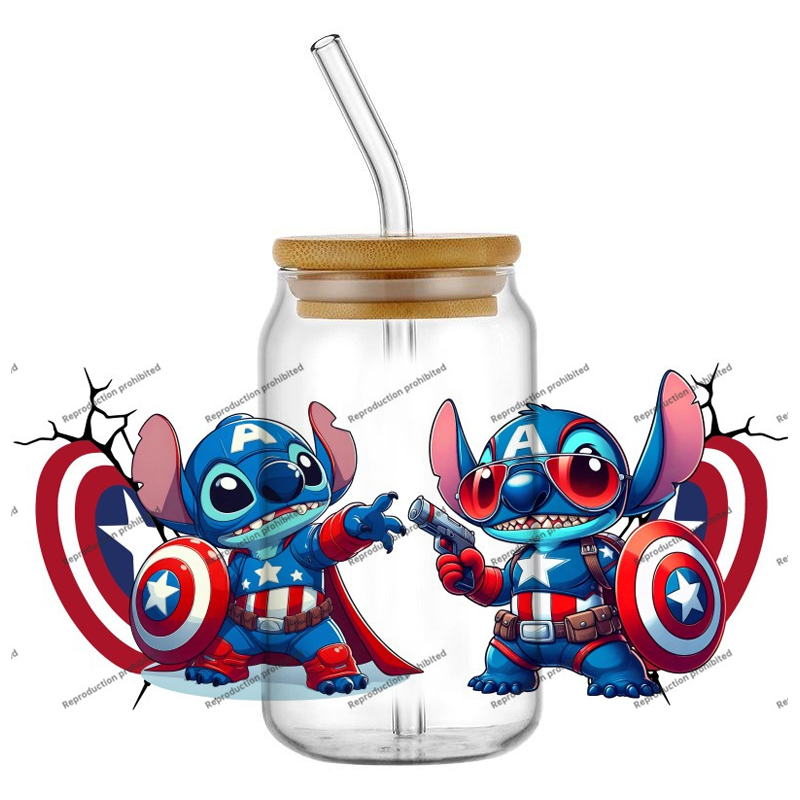 cartoon hero Design 16OZ UV DT - Rdta Tank Glass recension och pris