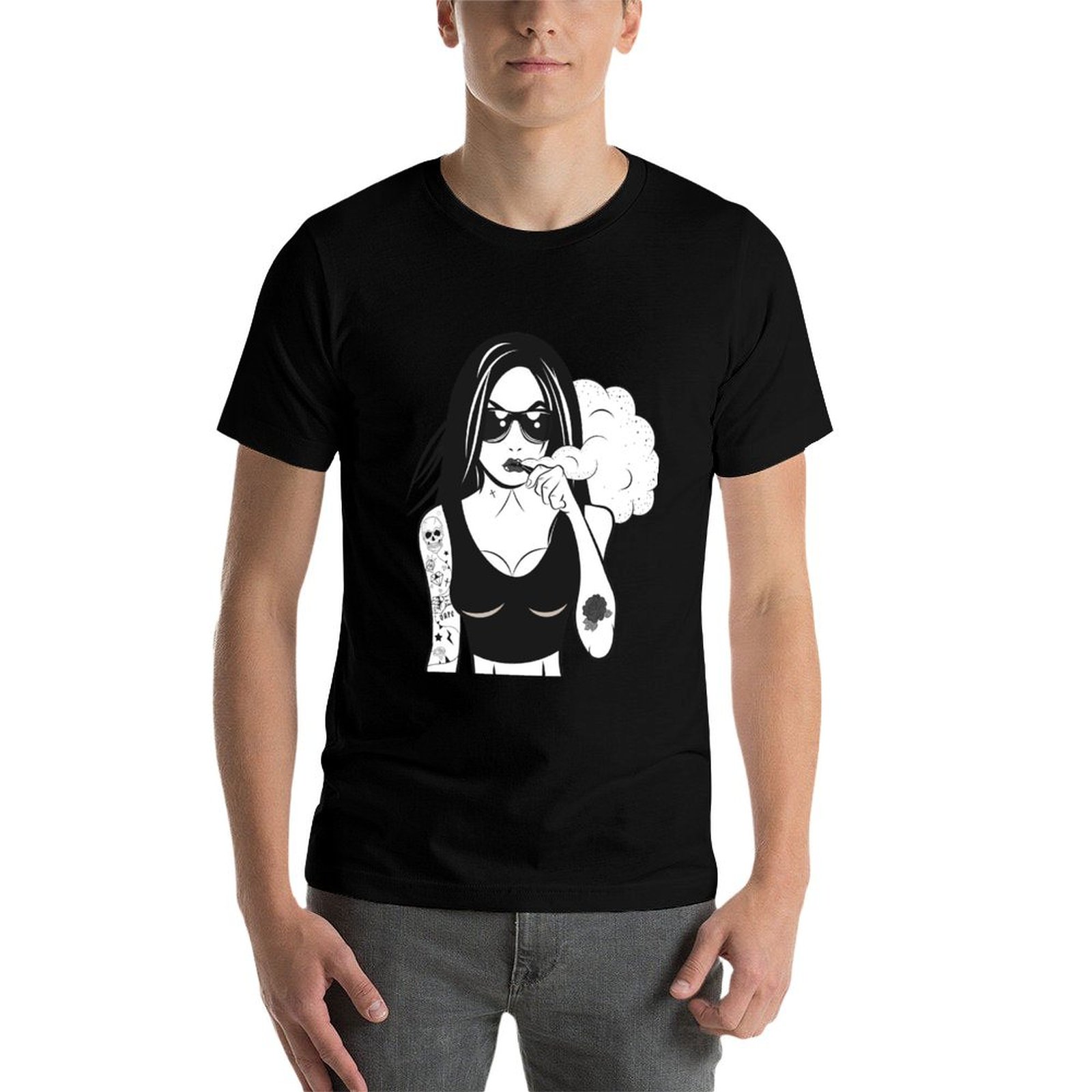 Vape Girl T-Shirt Quick Dry Tr - Quick Vape recension och pris