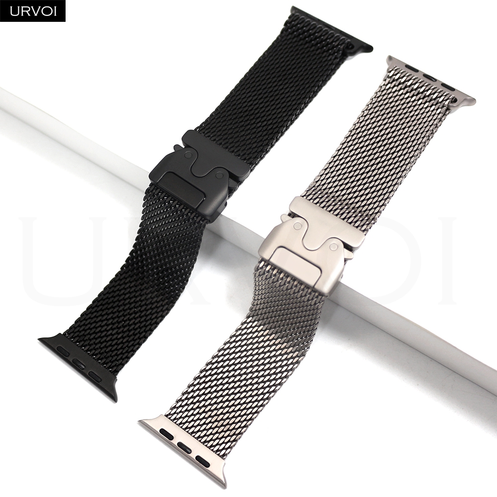 URVOI Titanium Milanese Loop f - Mesh Coil Strip recension och pris