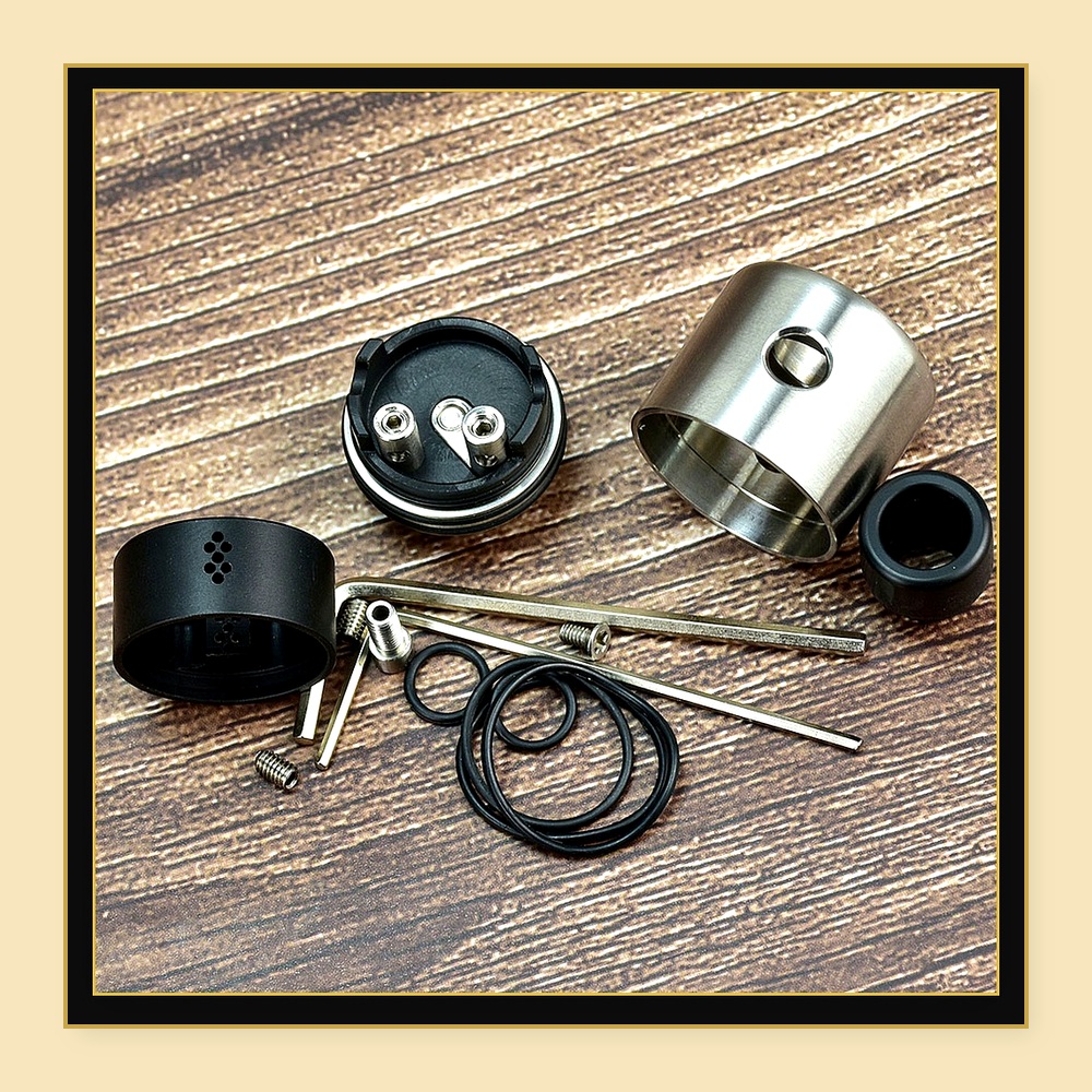 Convergent RDA Vape Tank 22mm  - Vape Coil Replacement recension och pris